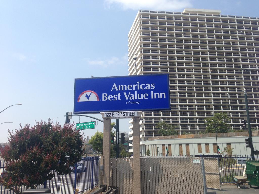 Americas Best Value Inn - Downtown Oakland/Lake Merritt Exterior foto